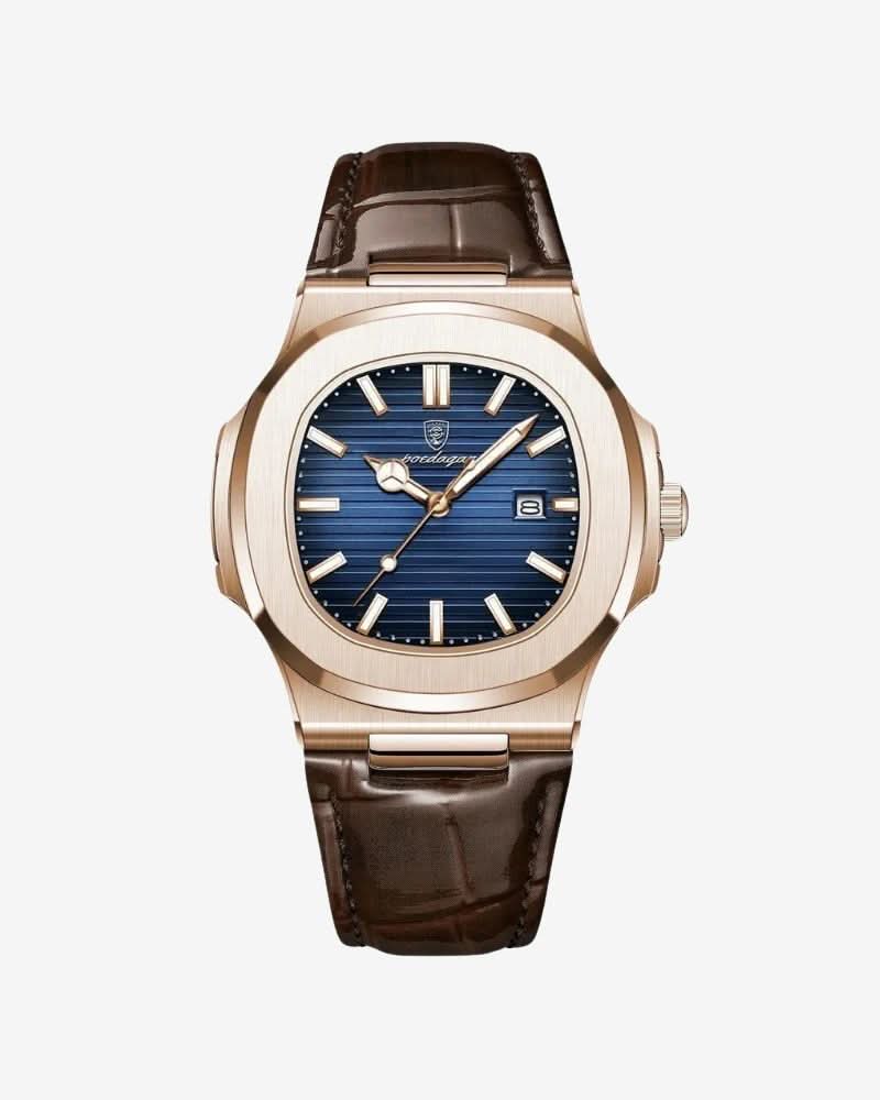 LISBON LEATHER WATCH 41MM
