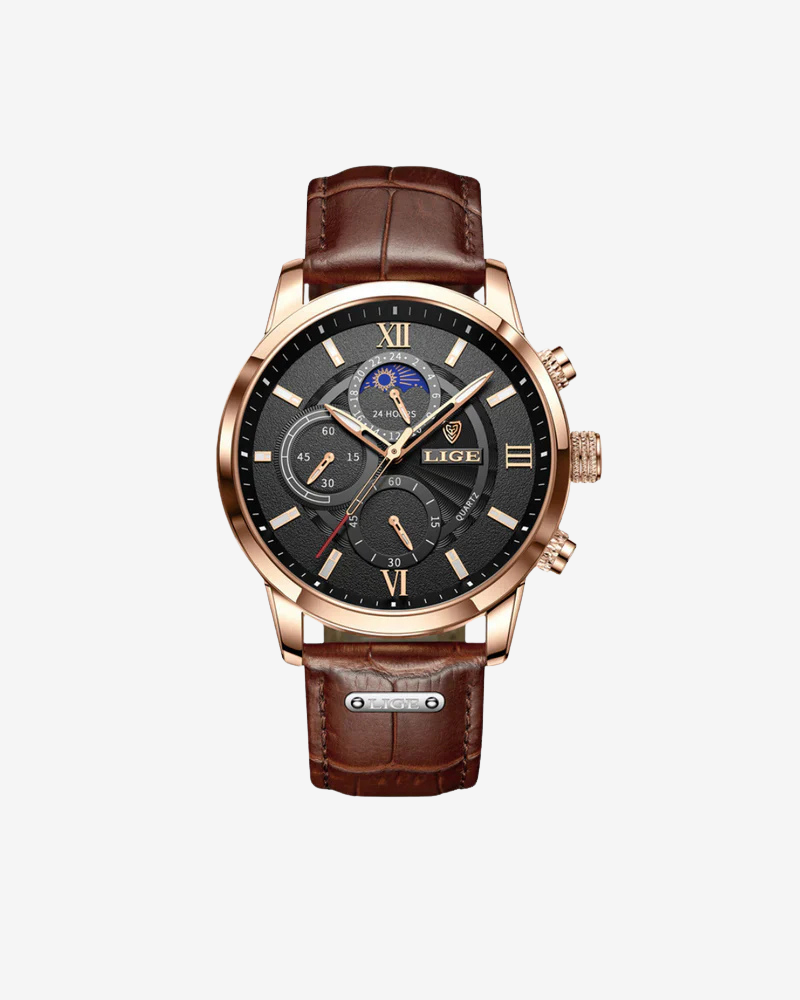 LUGANO CLASSIC WATCH (WATERPROOF) 43MM
