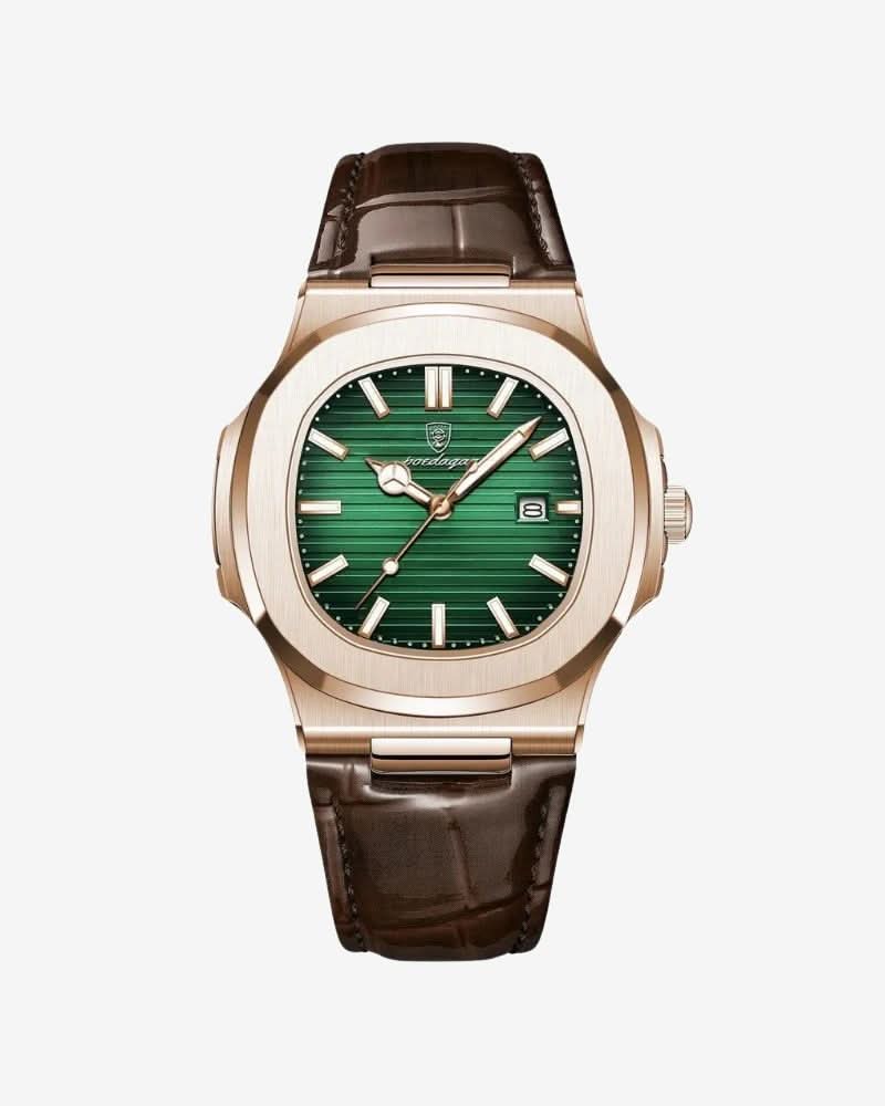 LISBON LEATHER WATCH 41MM