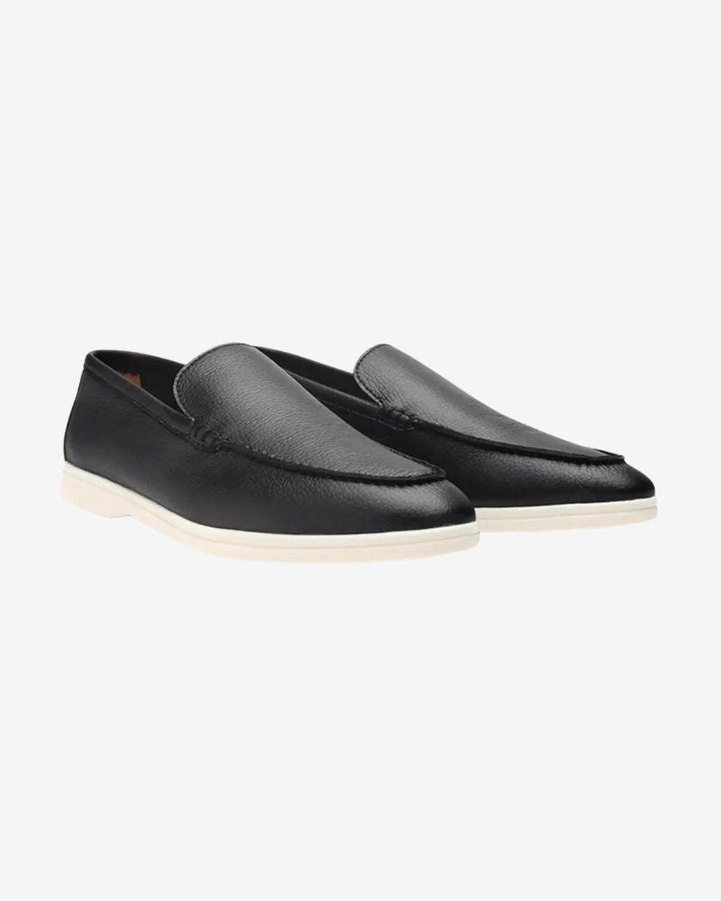 COWHIDE LEATHER LOAFERS