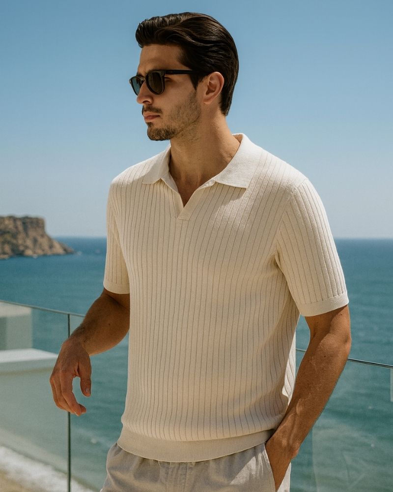 CLASSIC KNITTED POLO – CHUNCHEON