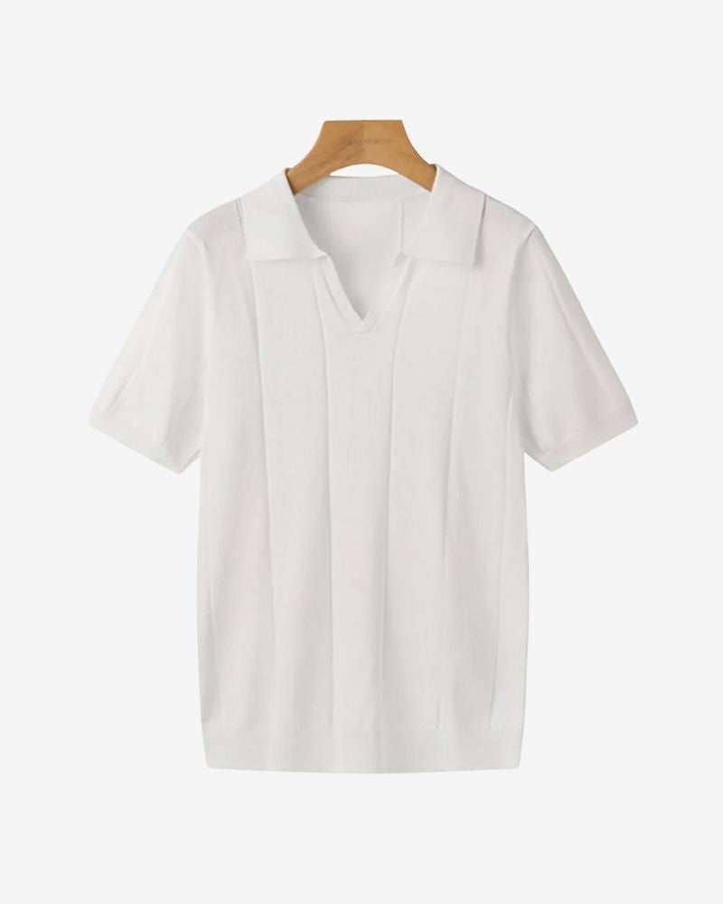 HANNAM V‑NECK POLO