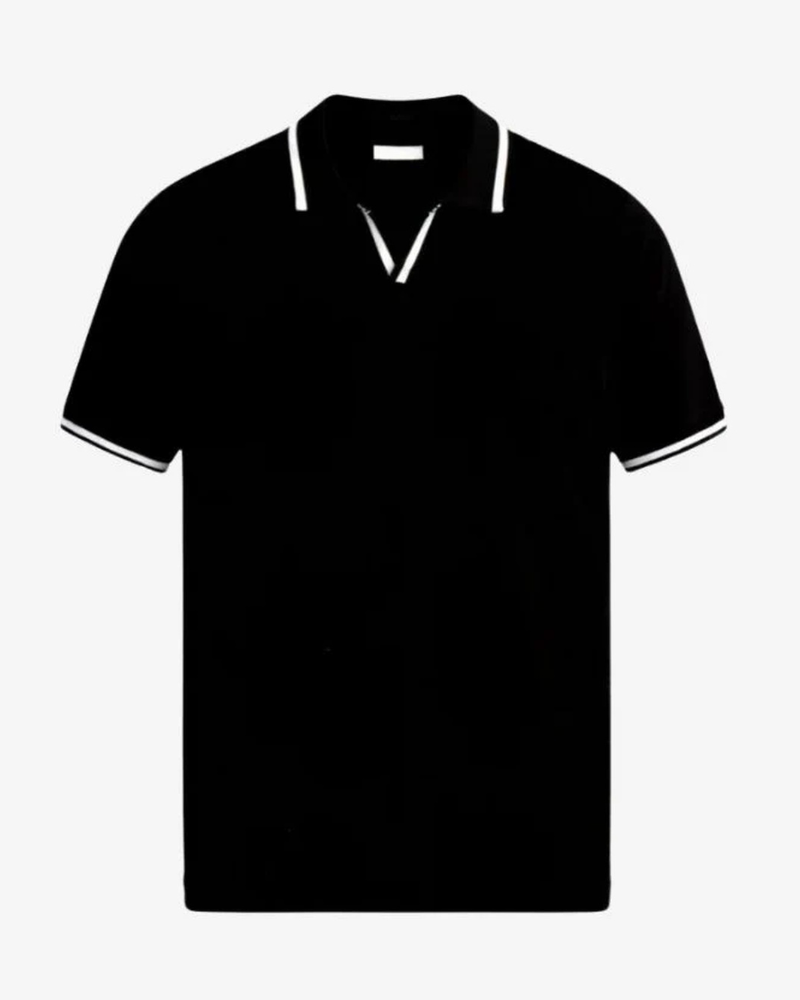 CONTRAST SLIM FITTED POLO
